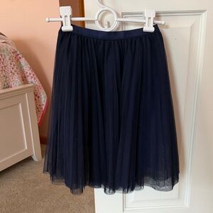 Crewcuts Girls Navy Skirt